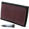 Image de K&N vervangingsfilter passend voor Volvo S60 alle types (33-2176) 332176 K&N
