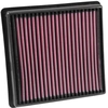 Image de K&N vervangingsfilter passend voor Jeep Grand Cherokee 3.0L V6 Diesel 2011- (33-3029) 333029 K&N