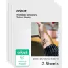 Image de Cricut Feuilles de Tatouages Temporaires Imprimables A4 21 x 29,7 cm (3 Feuilles) 2012791