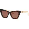 Image de Roberto Cavalli Lunettes De Soleil Pour Femme Src091m Cat Eye