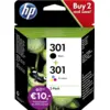 Image de HP 301 Cartouches Pack Combiné N9J72AE