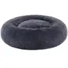 Image de Panier pour chien en tissu peluche, Gris Foncé / 60 cm PGW038G02