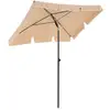 Image de Parasol avec sac de transport, Taupe / 1,8 x 1,25 m GPU180K01