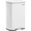 Image de Poubelle de cuisine 50L, Blanc / 42,5L x 31,8l x 65,7H cm LTB101W01