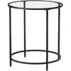 Image de Table d'appoint ronde, Noir LGT020B01