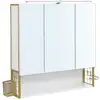 Image de Placard miroir   portes, Blanc Dore BBK124A10
