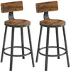 Image de Lot de 2 chaises de bar industriel LBC076B01