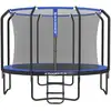 Image de Trampoline de jardin rond, Bleu / 305 x 76 cm STR103Q01