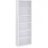 Image de Bibliothèque 6 cases, Blanc / 6 Niveaux (60L x 178,5H cm) LBC169T14
