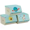 Image de 3 Boîtes à jouets enfants, Bleu RLB700Q01