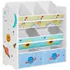 Image de Étagère enfant 7 boîtes, Blanc GKR034W01