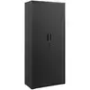Image de Meuble de rangements avec 4 étagères, Noir / 80L cm OMC015B01