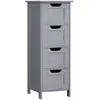 Image de Meuble de salle de bain 4 tiroirs, Gris Mystique LHC040P36