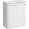 Image de Panier à linge en bambou, Blanc Nuage / 100 L LCB063W01