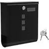 Image de Boîte aux lettres murale, Noir / 10P x 30,8L x 33,8H cm GMB020B02