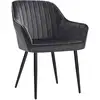 Image de Chaise de salle à manger confort, Gris LDC087G01