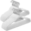 Image de Cintre en velours antiglisse, Blanc / 50 CRF020W02