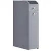 Image de Petit meuble de salle de bain petit espace, Gris Tourterelle BBC847G02