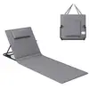 Image de Chaise longue portable avec bandoulières 158 x 55 cm, Gris ardoise / 1 GCB151G01