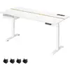 Image de Bureau réglable en hauteur, Blanc / 70P x 160L cm LSD116W01