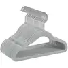 Image de Cintres enfants en velours antiglisse, Gris Tourterelle / 50 CRF027G05