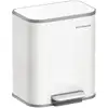 Image de Poubelle de cuisine en acier, Blanc Nuage LTB542W02