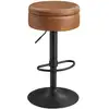 Image de Collection EKHO - tabouret de bar, Marron Caramel LJB099K01