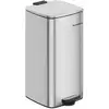 Image de Poubelle de cuisine à pédale en acier, Argent Métallique / 30 L LTB593E01
