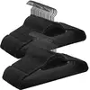 Image de Cintres en velours antiglisse, Noir + Encre Noire / Set of 50 CRF021B02