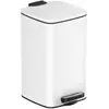 Image de Poubelle de salle de bain 6L, Blanc / 23,9 x 19,3 x 33,5 cm LTB591W0802