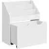 Image de Étagère pour jouets 3 compartiments 1 boîte, Blanc Nuage GKR041W10