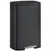 Image de Poubelle de cuisine 50L, Noir / 43,2L x 37,1l x 63,2H cm LTB050B02