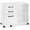 Image de Caisson large roulettes, Blanc Boisé OFC041W46