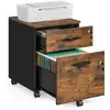 Image de Caisson de bureau à roulettes avec tiroirs verrouillables LCD022K01