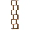 Image de Étagère de rangement à 6 niveaux, Marron Rustique / 6 Niveaux (40L x 191H cm) LBC461K01