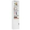 Image de Bibliothèque haute avec portes, Blanc nuage / 31,8L cm LBC401W01
