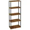 Image de Bibliothèque à étagères pour rangement pratique au quotidien, 5 Niveaux (60L cm) LLS165K01