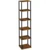 Image de Bibliothèque à étagères pour rangement pratique au quotidien, 6 Niveaux (38L cm) LLS136K01