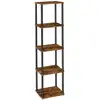Image de Bibliothèque à étagères pour rangement pratique au quotidien, 5 Niveaux (38L cm) LLS135K01