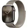 Image de Apple Watch Series 10 4G 46 mm Titane Argent Bracelet Milanais M/L