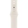 Image de Apple Watch 38/40/41 mm Bracelet Silicone Lumière Stellaire - S/M MYJ33ZM/A