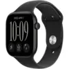 Image de Apple Watch Series 12 46 mm Noir Bracelet Sport M/L MJEL4ZR/A