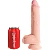Image de Gode réaliste King Cock 3D TRIPLE DENSITY 10 - 20 x 5 cm
