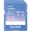 Image de Sandisk SDXC Creator 512 Go 150 Mo/s SDSDXEP-512G-GNCIS