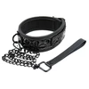 Image de Collier et laisse SM - Sinful Black