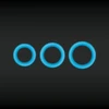 Image de Cockring Fluo Firefly Bleu 40 mm