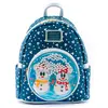 Image de Disney Sac à Dos Loungefly Mickey Minnie Bonhomme De Neige 26 Cm