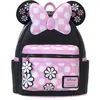 Image de Loungefly Sac à Dos Floral Rock Minnie Mini