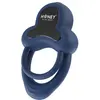 Image de HoneyPlayBox - Anello-app-bestuurde vibrerende dubbele cockring met clitorisstimulator Blauw