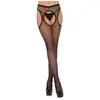 Image de Leg Avenue - Dawn Netpanty - Suspender Met Boorddetail